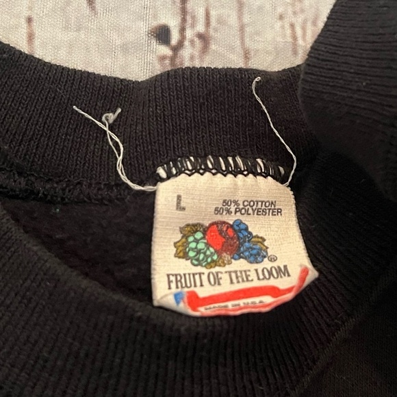 Vintage 1980s Boos Brothers Ghosts Halloween 80s Pullover Sweatshirt - Picture 5 of 5